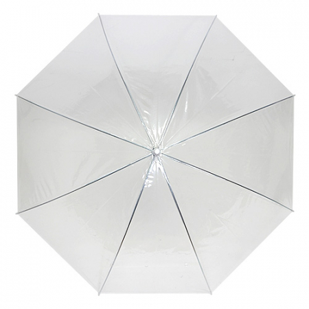 발렌타인 POE 55x8 자동 투명 비닐 곡자 장우산 #3