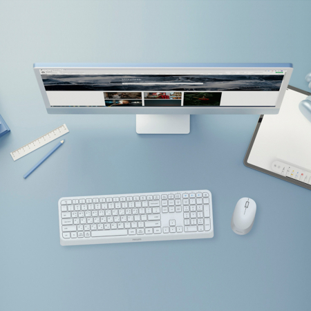 필립스 SPT6407 멀티 페어링 무선 키보드 마우스 세트 #8