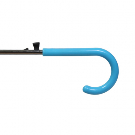 발렌타인 POE 55x8 자동 반투명 비닐 땡땡이 곡자 장우산 #4