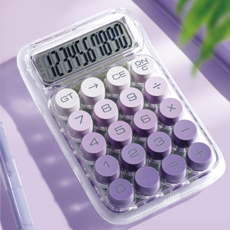 ABS 투명 다용도 컬러 계산기 #3