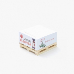 파렛트 측면컬러 점착메모지 75x75 300매 75Y3C