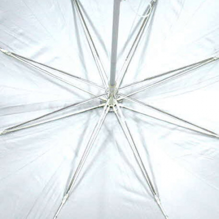 발렌타인 70x8 자동 늄 스프링 FRP 폴리실버 우산 #4