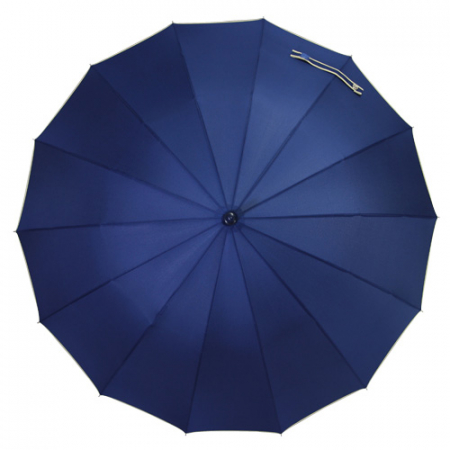 발렌타인 60x14 자동 FRP 폰지 미색 바이어스 장우산 #7