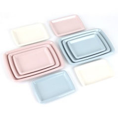 맥스앤맥스 데일리 항균 사각 쟁반 접시 세트 4, 6, 10종세트
