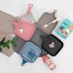 플레이트사각 앞접시/푸드커버 3종세트