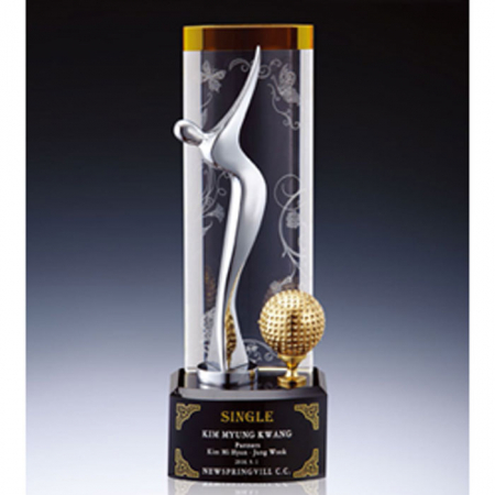 금속 크리스탈 트로피 TB-766 #3