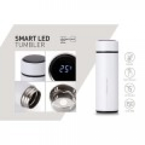 리빙아트 디오바코 LED 온도텀블러 350ml