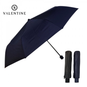 발렌타인 3단 55x8 폰지 무지 보드란 우산