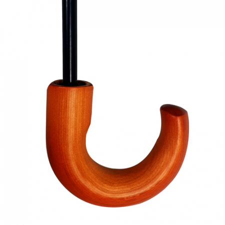 발렌타인 3단 55x8 폰지 나무 곡자 우산 #4