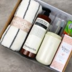 모달사 혼방타올+ 나드 클렌징폼 500ml+양치컵+미세모 칫솔+치약 +과일나라  핸드크림