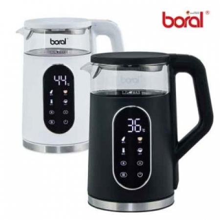 보랄 BR-602D 빅 LCD 디지털 이중 글래스 전기주전자 1.7L #2