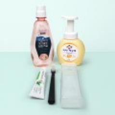 LG가글 320ml + 아이깨끗해 + 위덴치약 + 나드 미세모칫솔 + 휴대용케이스