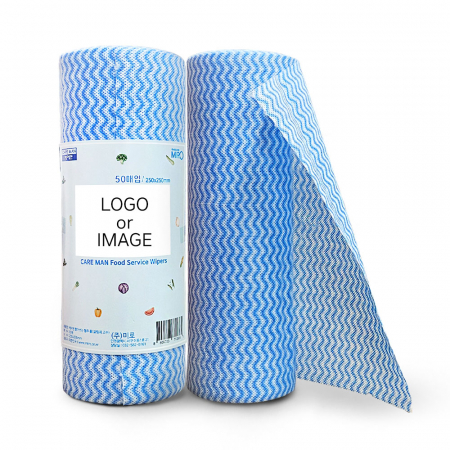 사용하기 간편한 청소 홍보 롤행주 50매 #4