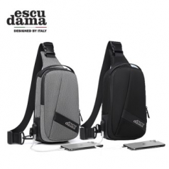 에스쿠다마 로체바디백 USB충전