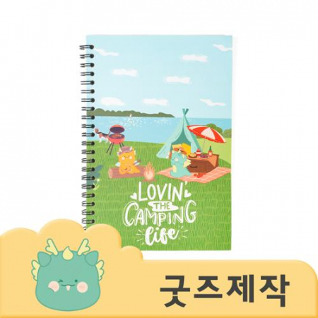 커스텀굿즈 풀오버인쇄 아카데미 풀칼라 A5 스프링노트 50장 ZA337 // 박스제작가능 #3