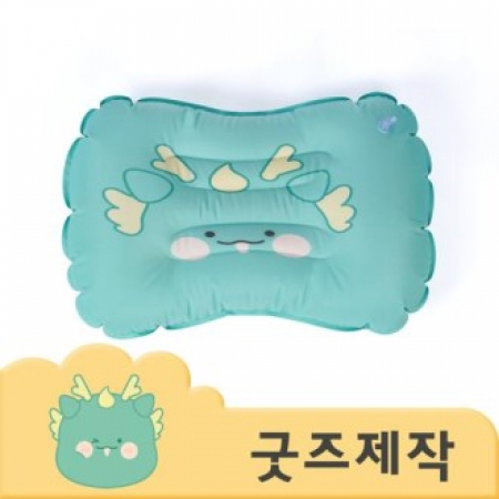 ZA241 [커스텀굿즈] 풀오버인쇄 워너비 푸쉬버튼 실크 여행용일자베개 (박스제작가능) #2