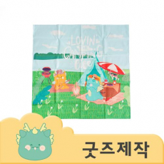 커스텀굿즈 풀오버인쇄 아너스트 사이즈 별도제작 가능 방수 린넨 원단 식탁보 60X60 ZA060 // 박스제작가능