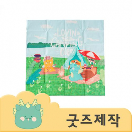 커스텀굿즈 풀오버인쇄 아너스트 사이즈 별도제작 가능 방수 린넨 원단 식탁보 60X60 ZA060 // 박스제작가능 #2