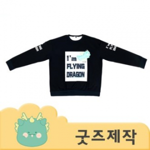 ZA034 [커스텀굿즈] 풀오버인쇄 트랜디 품