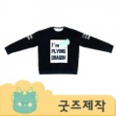 ZA034 [커스텀굿즈] 풀오버인쇄 트랜디 품