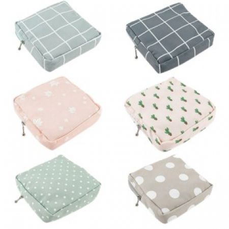 네모네모 미니파우치 화장품파우치 사각파우치 생리대파우치 #2