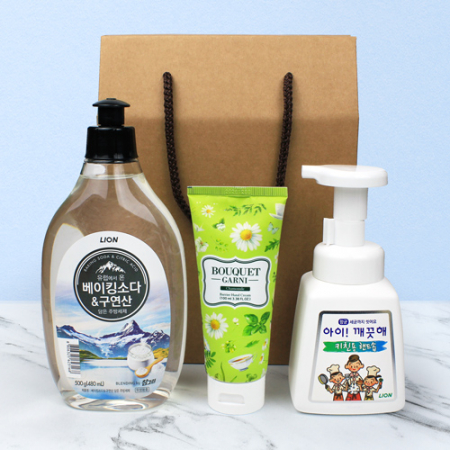 베이킹소다 구연산 주방세제 500ml + 주방전용 키친 아이깨끗해 + 부케가르니 캐모마일 핸드크림 #2