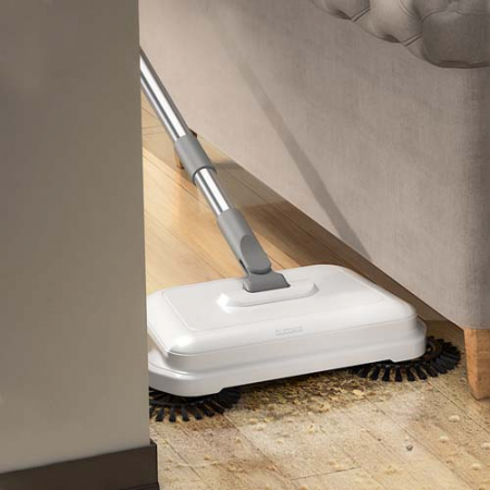 퀸나 트리플 브러쉬 먼지통 일체형 빗자루 #3