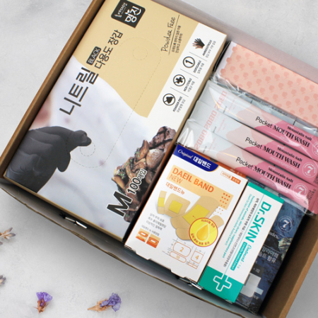 니트릴장갑 대일밴드 핸드크림 8종세트