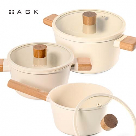 AGK 노르딕 리포소 3종 냄비 세트 #4