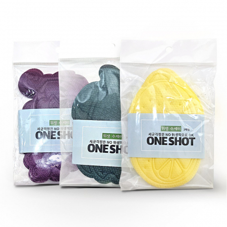 쉽게 사용하는 설거지 수세미 3매 #3