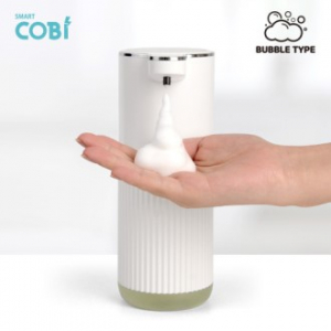 스마트코비 SC-1000B 충전식 버블타입 손세정제 자동 디스펜서 벽걸이겸용