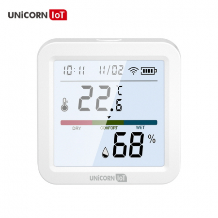 유니콘IOT TS-H9 스마트 온습도계 WIFI 무선 LCD 온습도 센서 알림 기능 #6