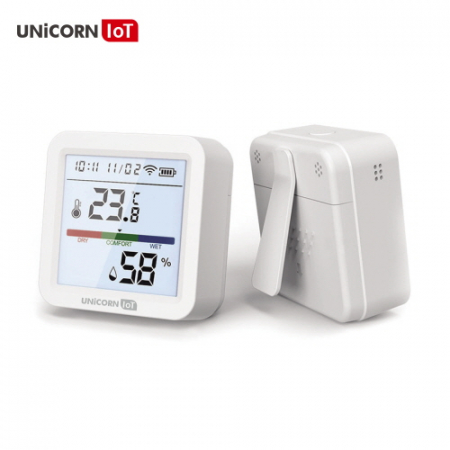 유니콘IOT TS-H9 스마트 온습도계 WIFI 무선 LCD 온습도 센서 알림 기능 #8