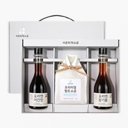 비온뒤첫소금 참기름 어간장 혼합 세트 3P #2