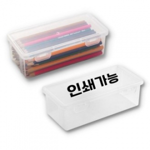 다온 투명필통 학생필통 대용량필통