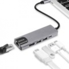 파인큐브 C타입 멀티허브 젠더 LAN USB HDMI C-MULTI B