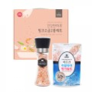 건강한 하루 히말라야 핑크소금2종세트