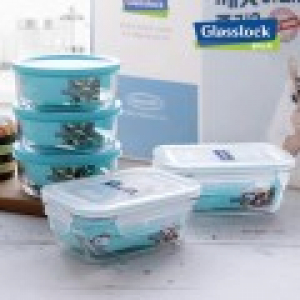 글라스락 웨이브 혼합 5조 세트