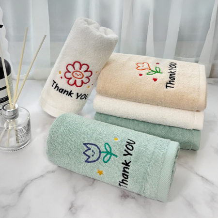 [송월타올] 땡큐 플라워 130g 기념수건 답례품 #4