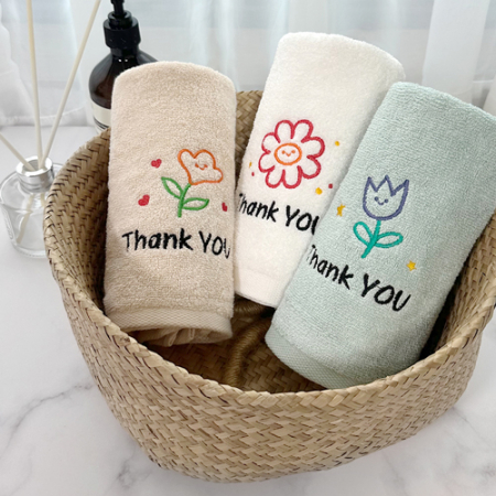 [송월타올] 땡큐 플라워 130g 기념수건 답례품 #5