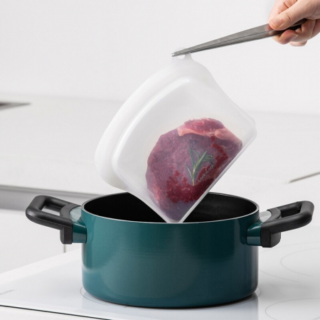 락앤락 프리미엄 실리콘지퍼백 600ml #4