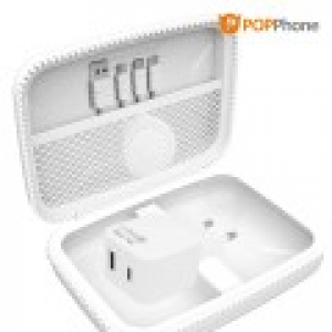 팝폰 초고속 고속충전3in1릴타입(40w) 멀티 여행용파우치 선물세트 CS45-1