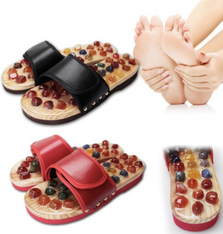 자갈 지압 슬리퍼 발지압  슬리퍼 건강용품 안마 마사지 선물 사은품/ 행사 기념품 판촉 판촉물 기프트세트 선물용 #3