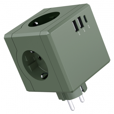 SF01 4구 고속충전 큐브 고용량 멀티탭 #4