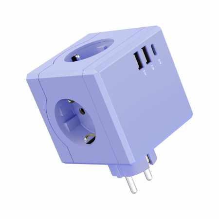 SF01 4구 고속충전 큐브 고용량 멀티탭 #2