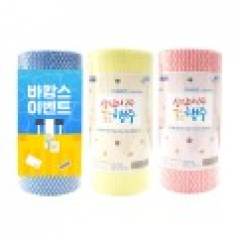 넉넉한 양으로 위생적인 관리 롤행주 100매