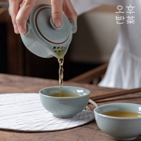 휴대용 컴팩트 다도 세트 2인용 130ml #5