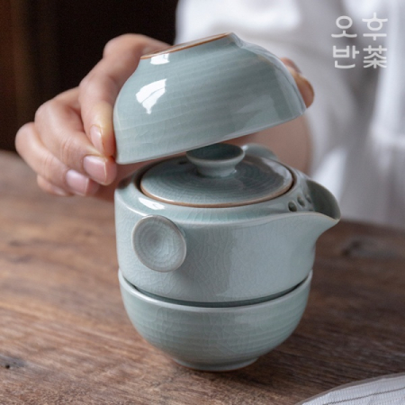 휴대용 컴팩트 다도 세트 2인용 130ml #6