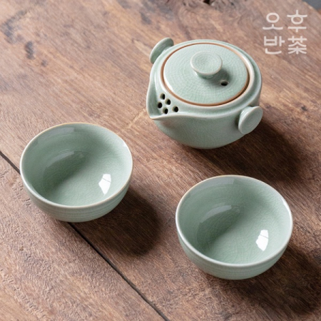 휴대용 컴팩트 다도 세트 2인용 130ml #7