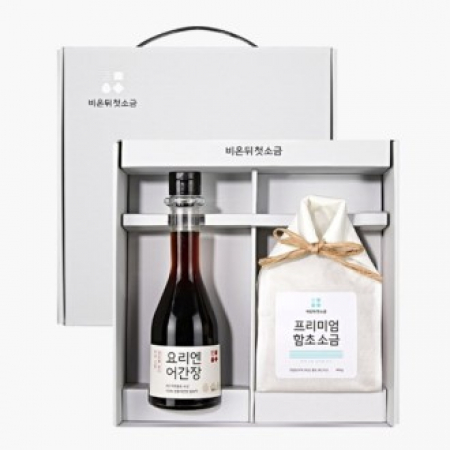 비온뒤 첫소금 선물세트 답례품 함초소금 어간장 세트 2P #2